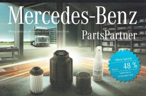 Offerta ricambi originali Mercedes-Benz Parts Partner 2019