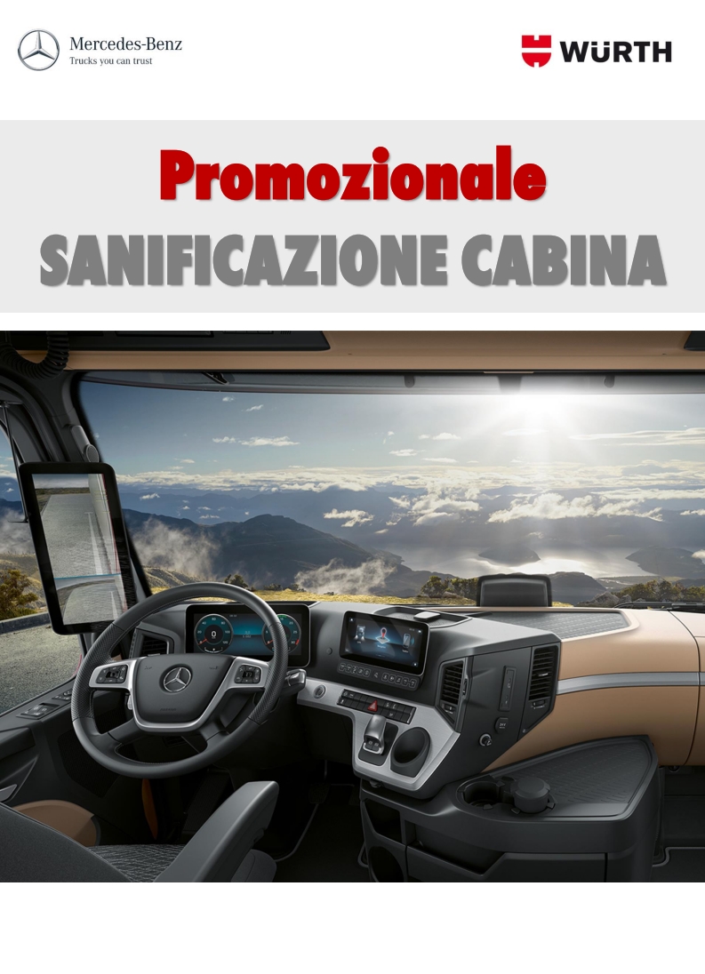 Promozionale Sanificazione Cabina