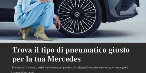 Trova il tipo di pneumatico giusto per la tua Mercedes